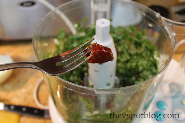 Add a bit of chipotle pepper in adobo sauce to fresh salsa for smoky heat.