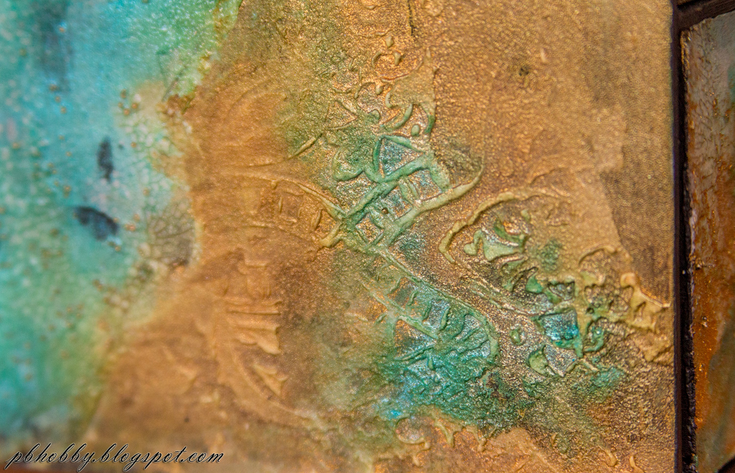 Scrap Made in Touraine Pretty meet practical Mixed Media Place DT