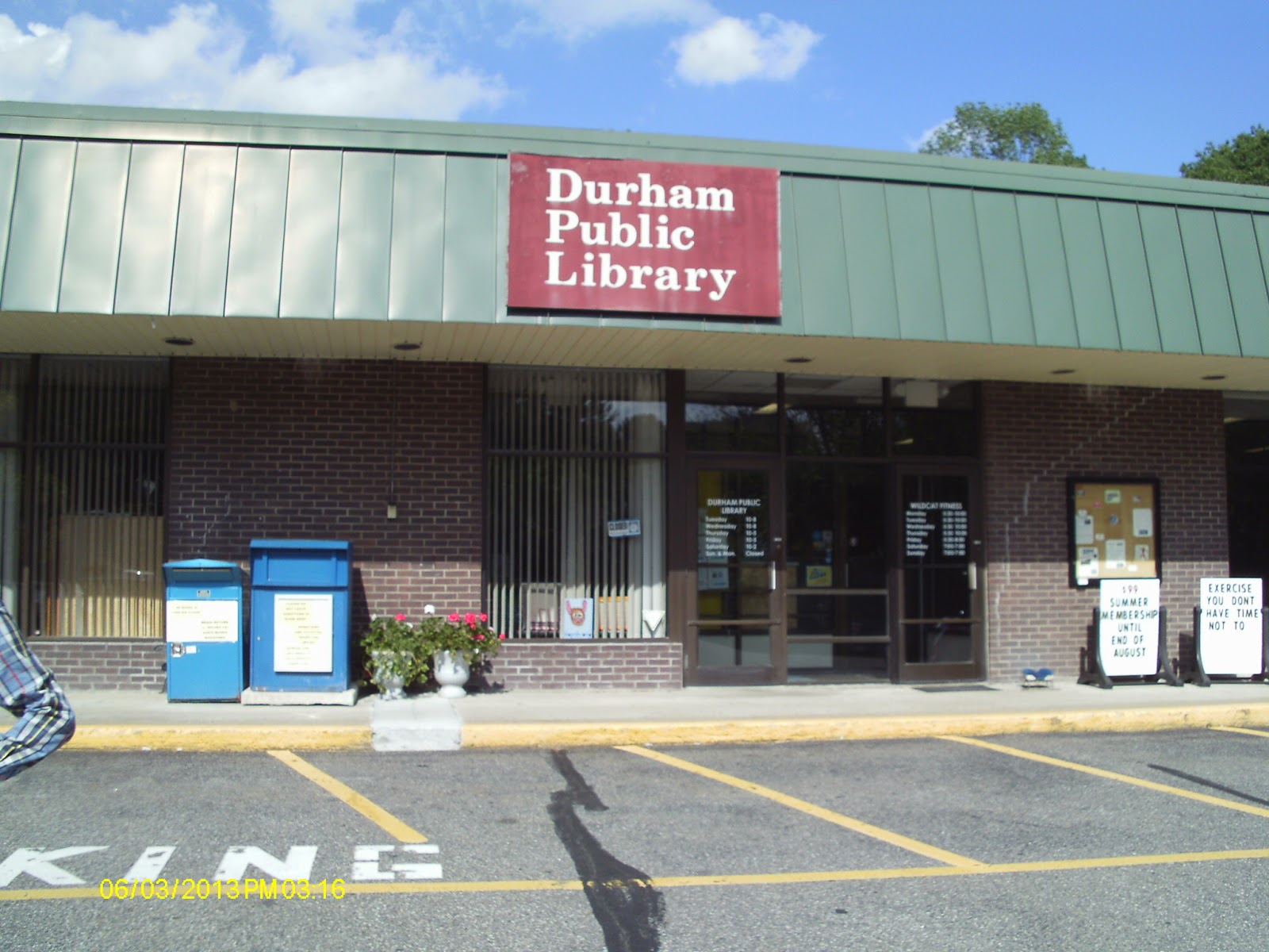Every Library I Can 167. Durham Town Library, Durham, NH