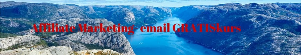 Affiliate Marketing - email Gratiskurs