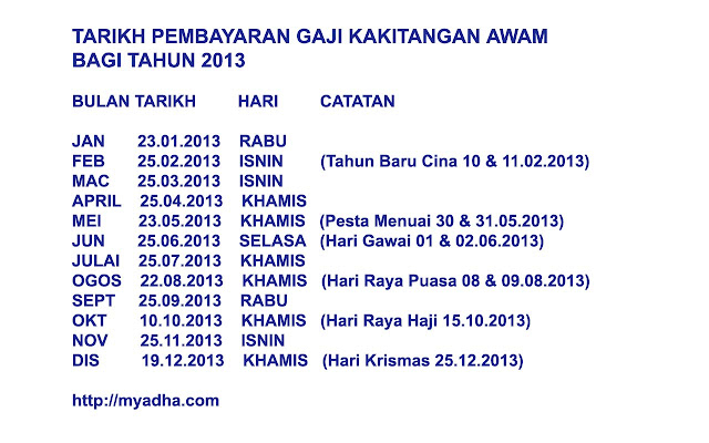 jan 23 01 2013 rabu feb 25 02 2013 isnin tahun baru cina 10 11 02 2013