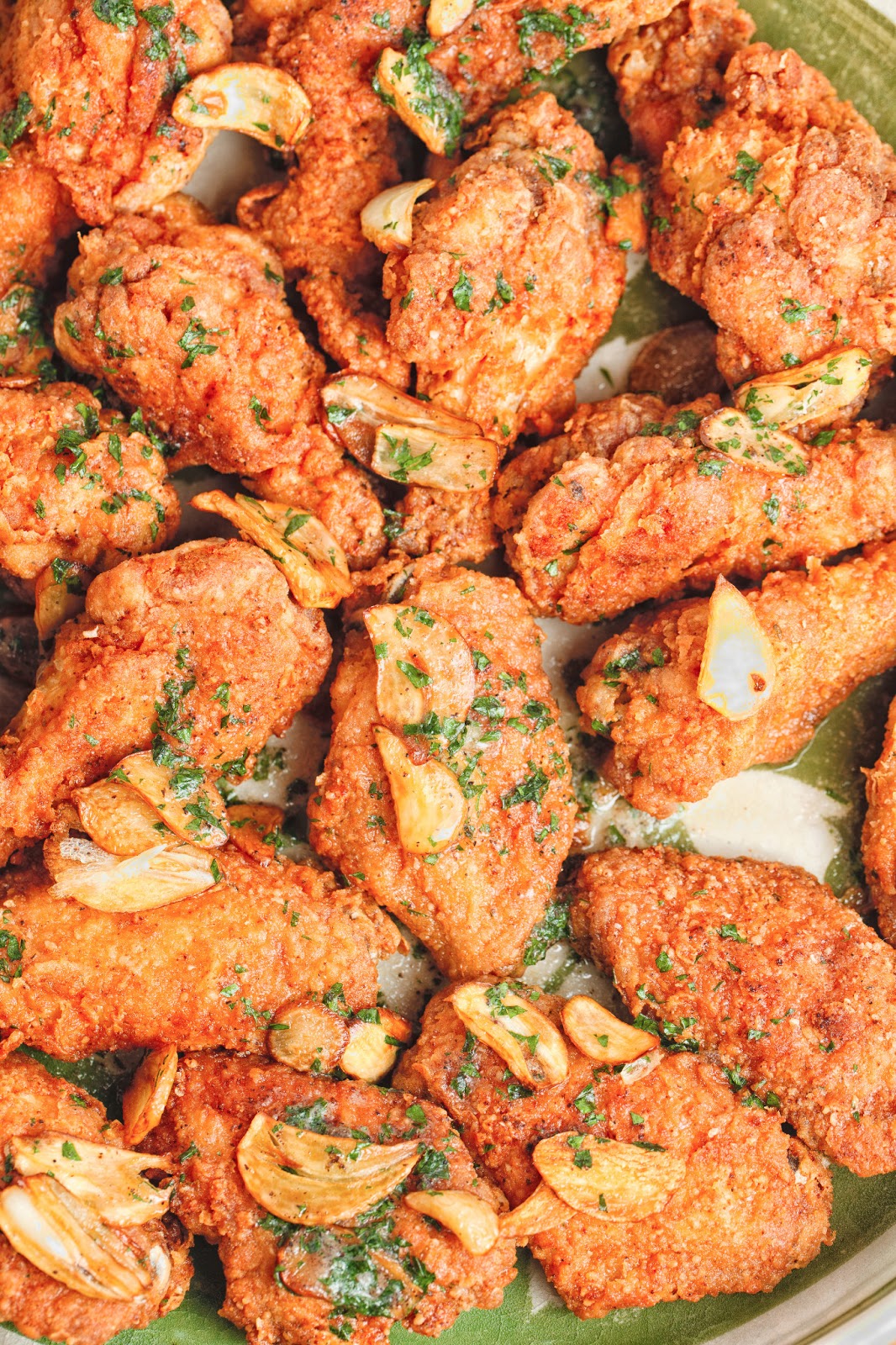 kruizing with kikukat: Fried Garlic Chicken