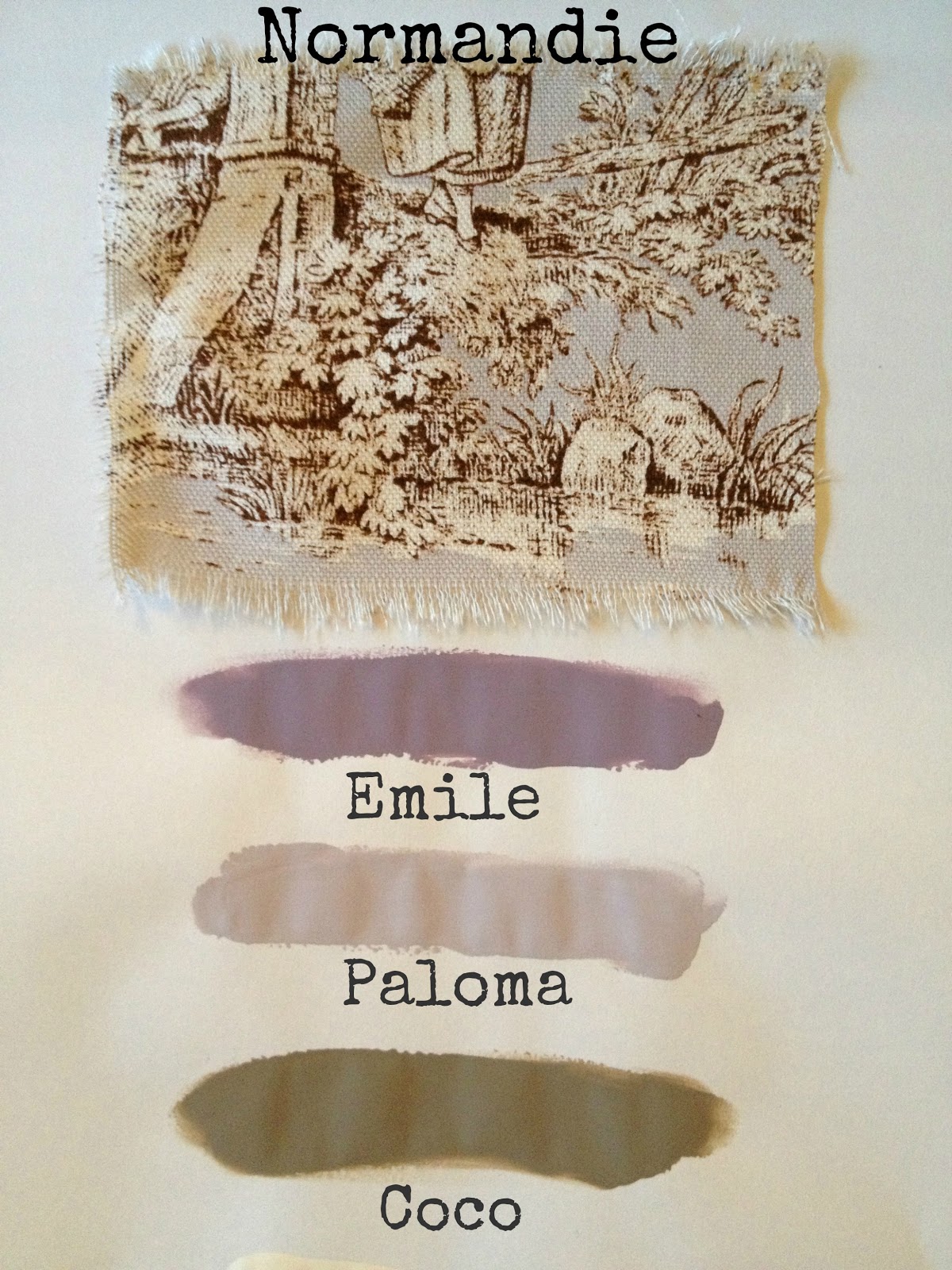 'round the coop Annie Sloan Fabric...