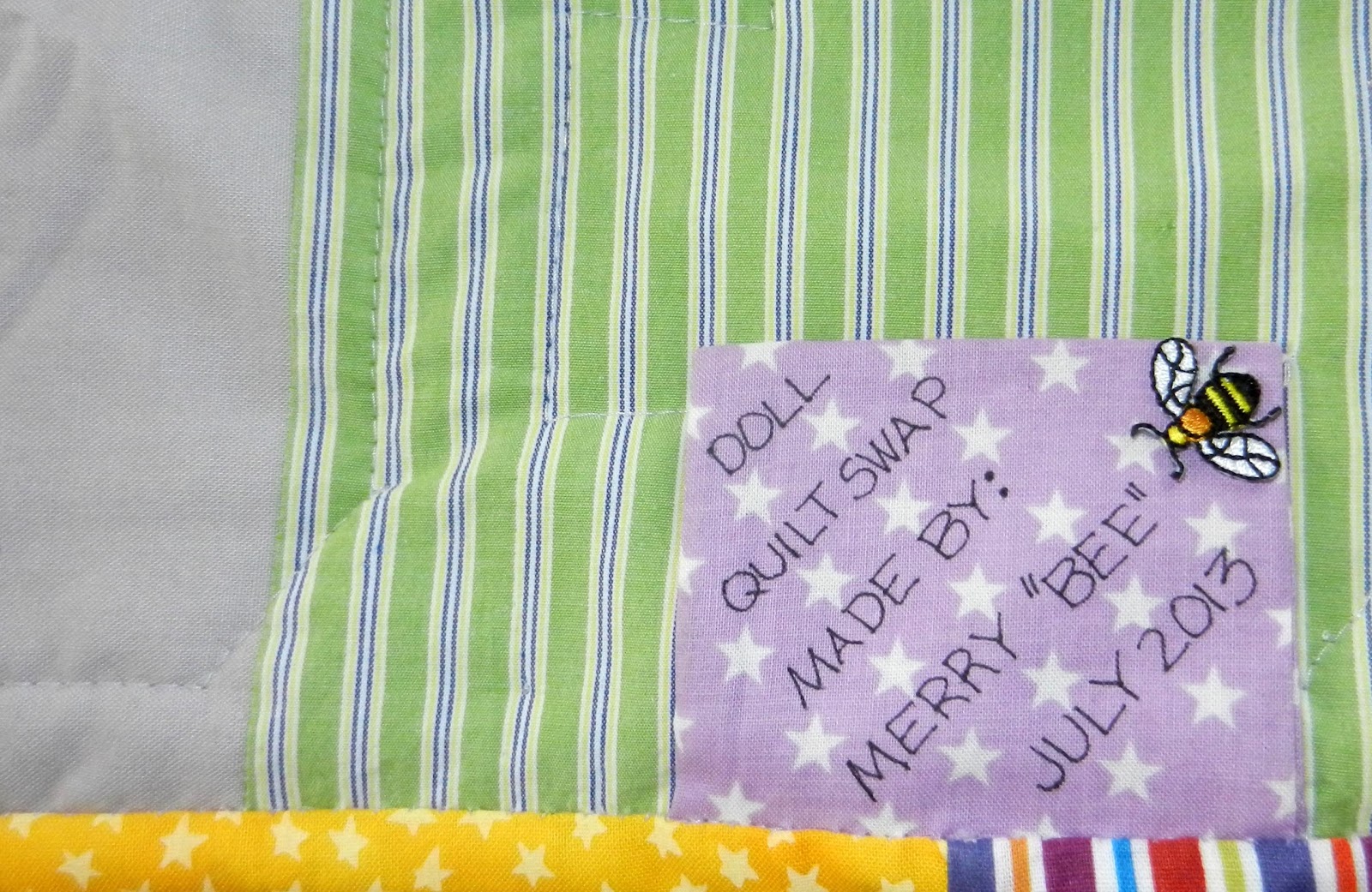 Didn't she do a great job with it? Thank you, Merry. It's adorable and ...