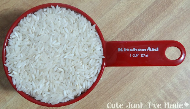 How to Make Horchata - 1 cup of rice