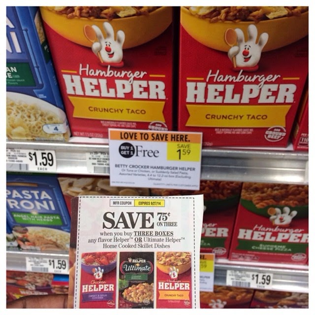 0.46 Hamburger Helper Publix!