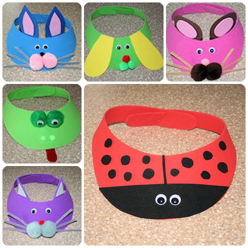 Craft Foam Visor Bumble