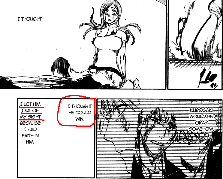 Bleach ichigo and orihime tumblr image