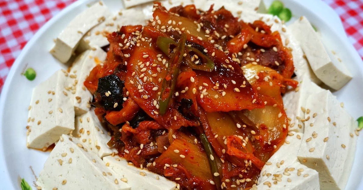 Recipe Tofu Kimchi (Dubu Kimchi 두부 김치)