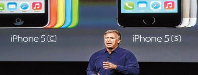 Apple’s senior vice-president of global marketing Phil Schiller speaks about the new iPhones 