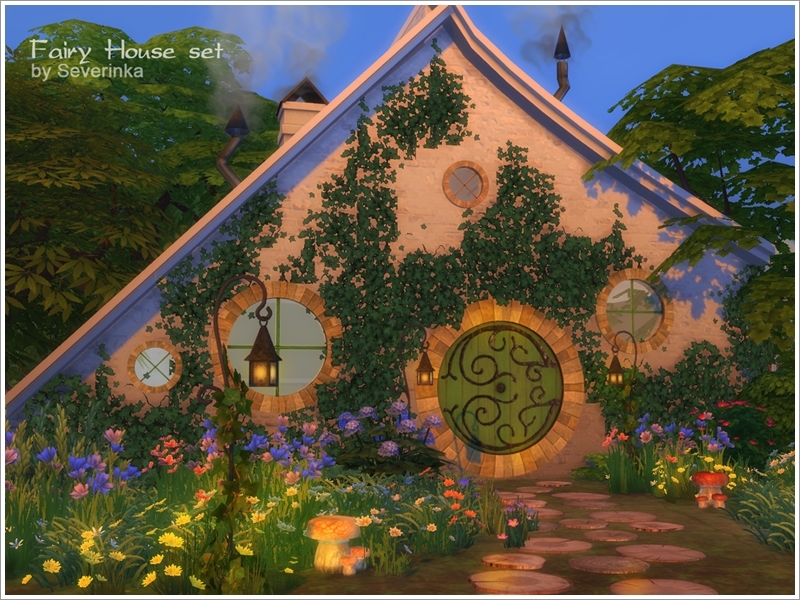 Sims 4 CC's - The Best: Fairy House Objects by Severinka