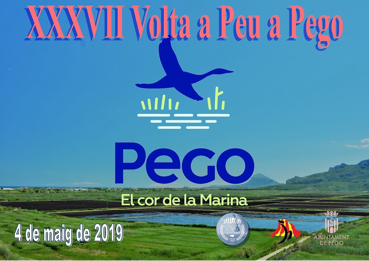 Cartell XXXVI Volta a peu a Pego