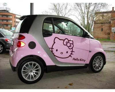 hello kitty smart car hello kitty smart car