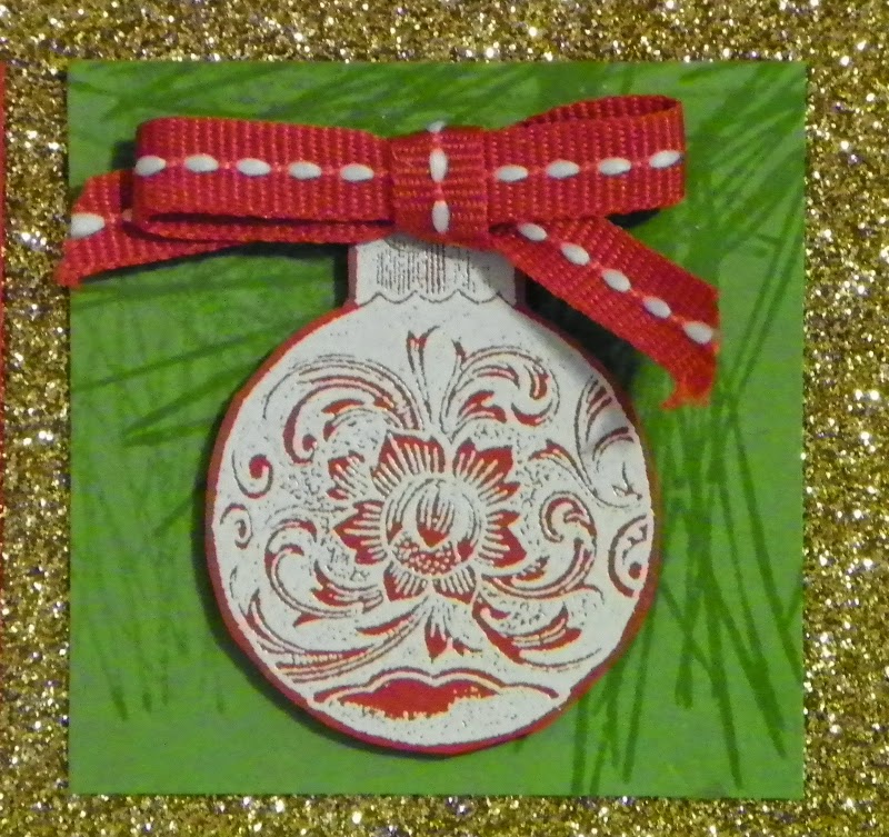 Debbie's Designs: Christmas Holiday Frame!