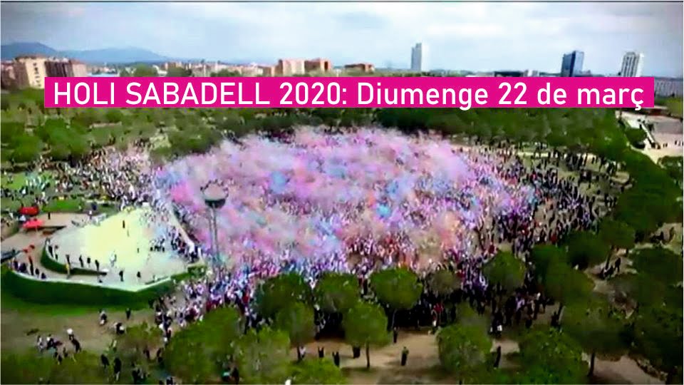 HOLI SABADELL (BARCELONA) 2020 - LA MILLOR FESTA DE HOLI DE CATALUNYA!!