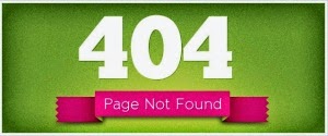 Mengatasi Halaman Blog Tidak Ditemukan - Error 404