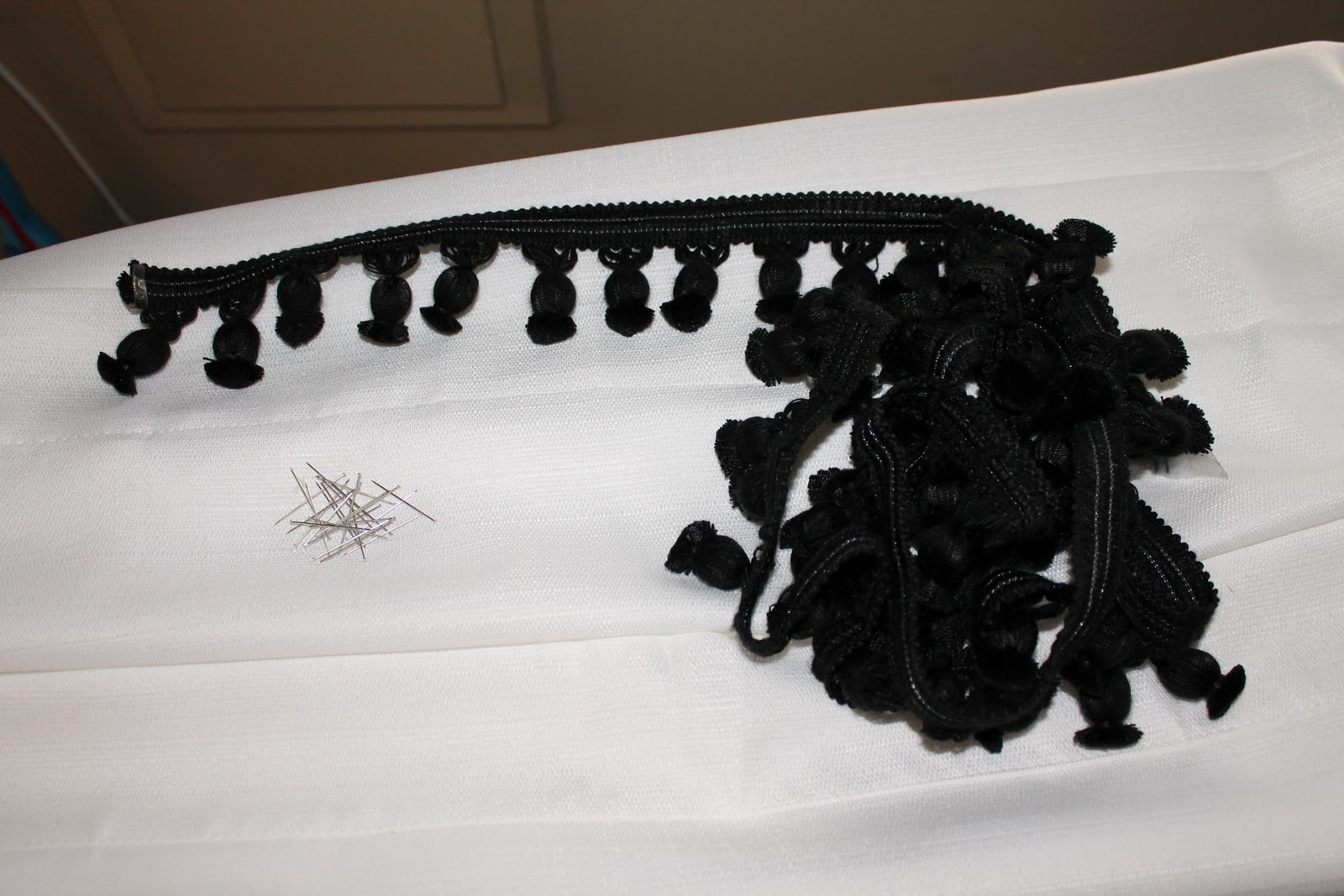 I Heart Pretty DIY Fringe Curtains