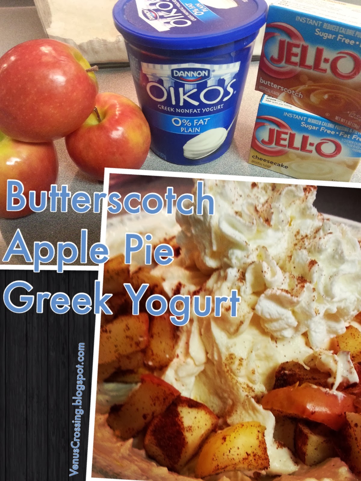 Venus Crossing with Liss Butterscotch Apple Pie Greek Yogurt