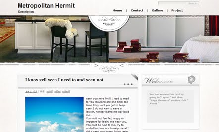 Demo Cool And Cute Blogger Template