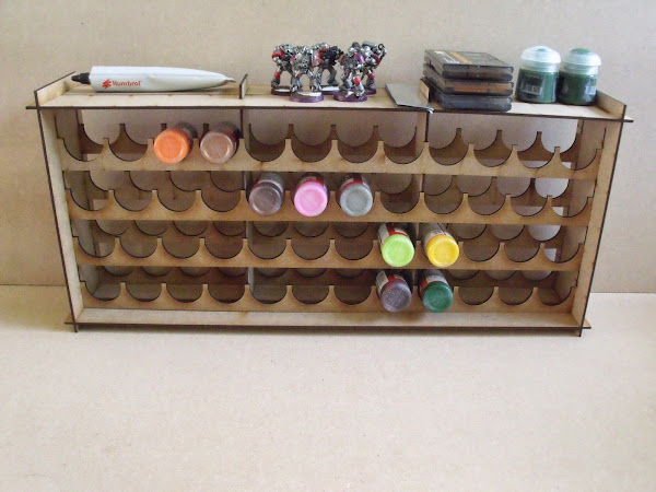 New wargame-model-mods – Buildings, City fight Board, Paint rack and Magnetic storage boxes