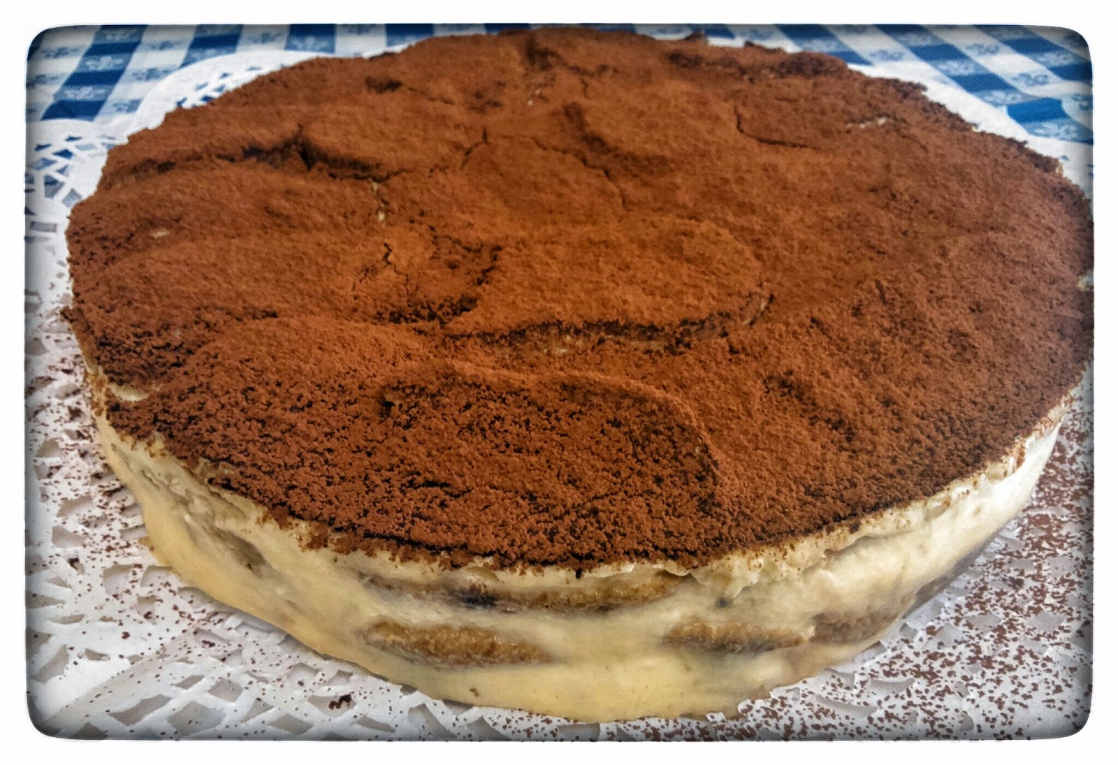 Tarta De Tiramisú Casera
