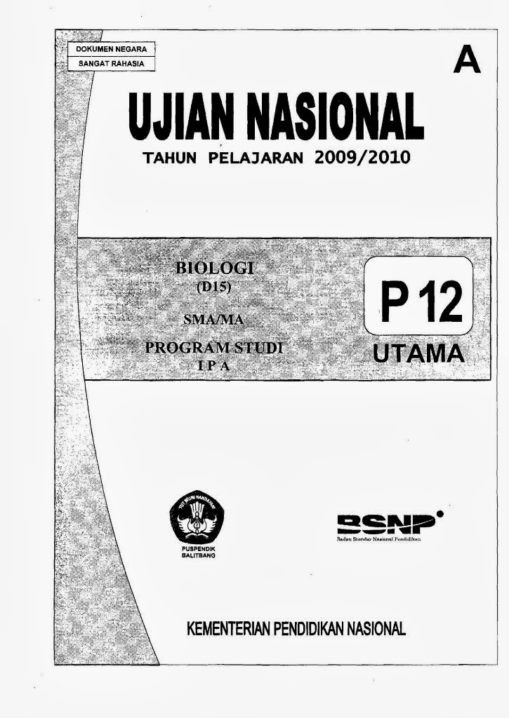 Berbagi Dan Belajar Naskah Soal Un Biologi Sma 2010 Paket 12 Berbagi Dan Belajar Naskah Soal Un Biologi Sma 2010 Paket 12