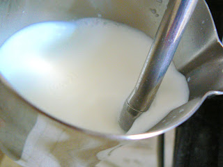 Frothed milk