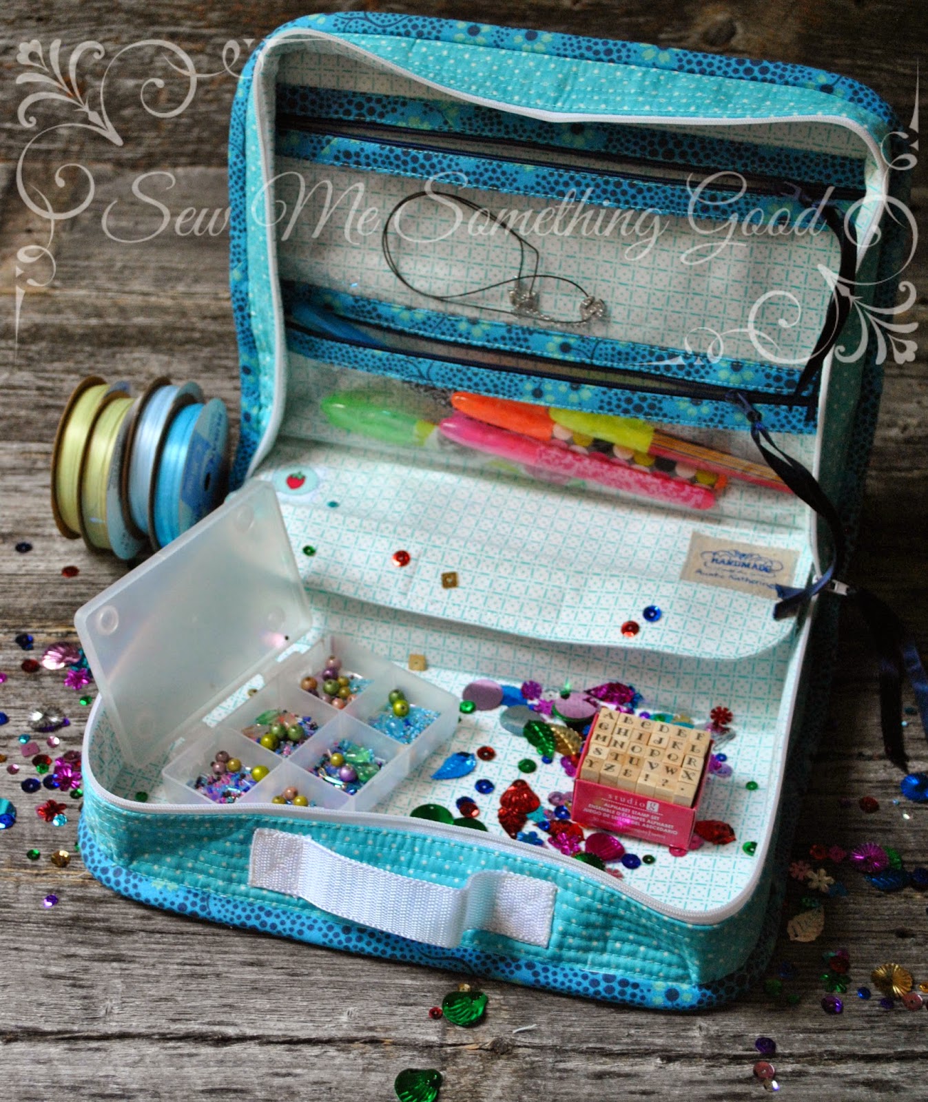 Sew Me Something Good Rainbow Connection Craft Case Redux