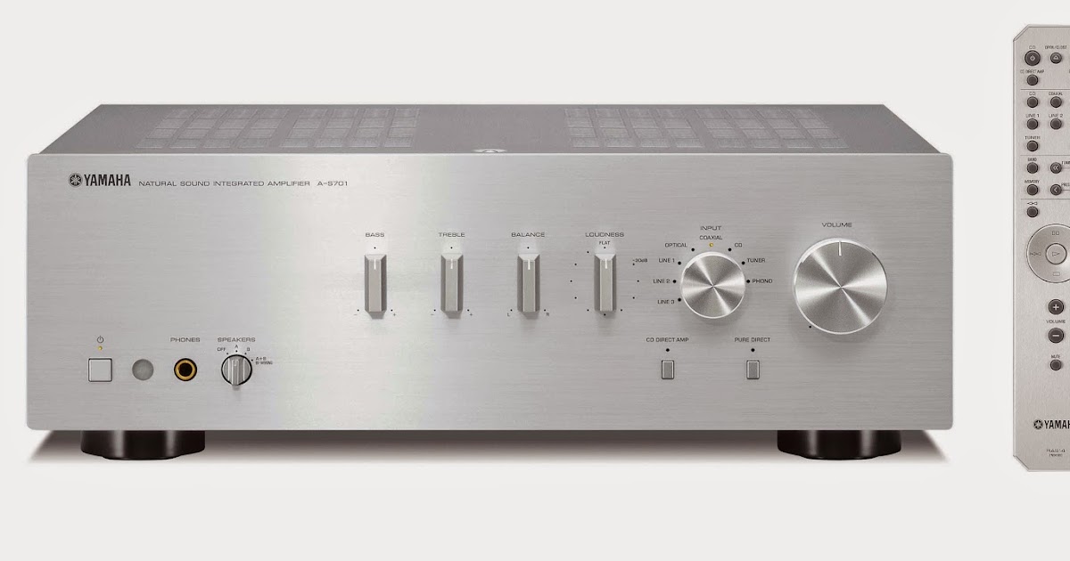 Mono and Stereo HighEnd Audio Magazine Yamaha AS701 integrated amplifier NEW