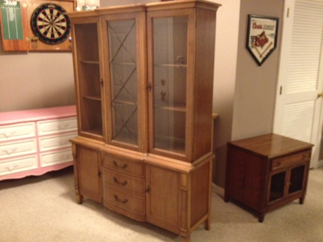 Second Chance Decor A Beautiful New China Cabinet And Another Sneak