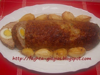 Τα φαγητά της γιαγιάς - Ρολό κιμά γεμιστό με αυγά