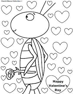 Be My Valentines Day Coloring Pages