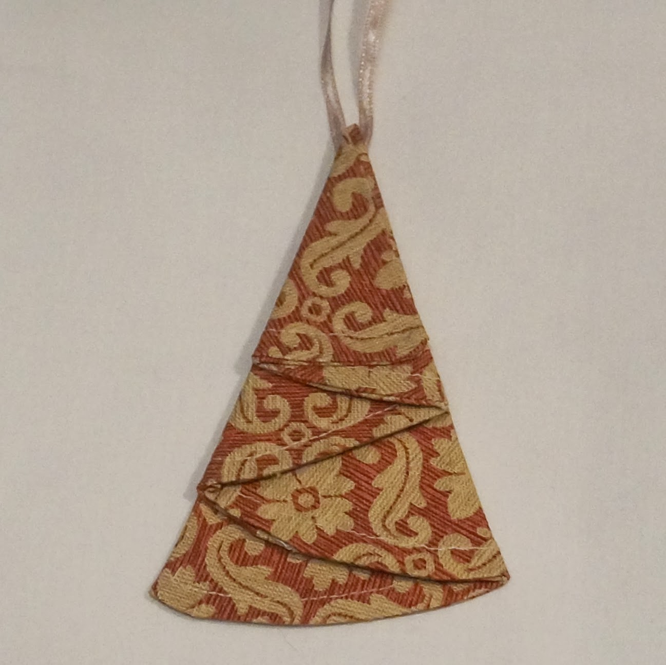 buttons and paint&hellip;: and a Fabric Christmas Tree Ornament