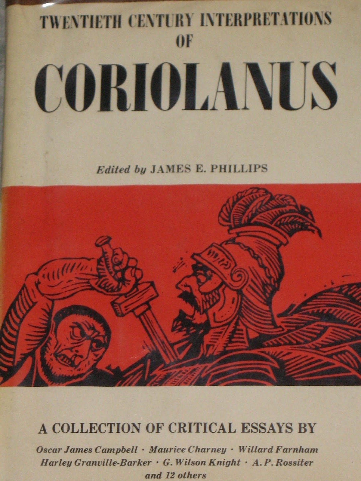 Coriolanus critical essays image