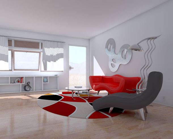 Comfortable Living Room Style With Modern Furniture
