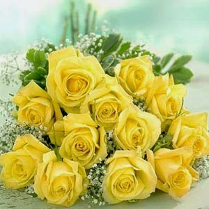 Long Stem Yellow Roses bunch delivery in Cameroon Long Stem Yellow Roses bunch delivery in Cameroon