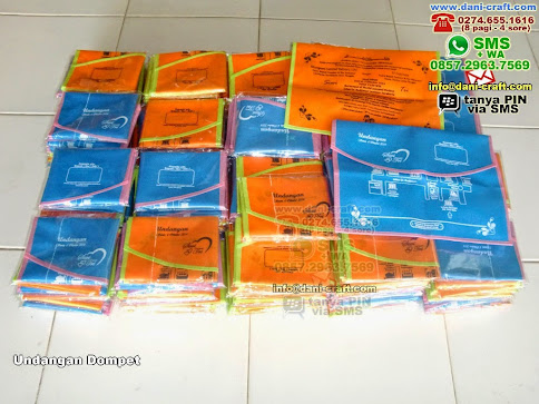 Undangan Dompet Kain Spunbond Sumatera Selatan