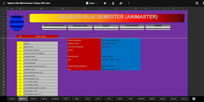 Aplikasi Olah Nilai Semester Siswa Terbaru 2016 Aplikasi Olah Nilai Semester Siswa Terbaru 2016