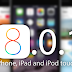 Download iOS 8.0.1 Firmware IPSW for iPhone, iPad, iPod & Apple TV via Direct Links