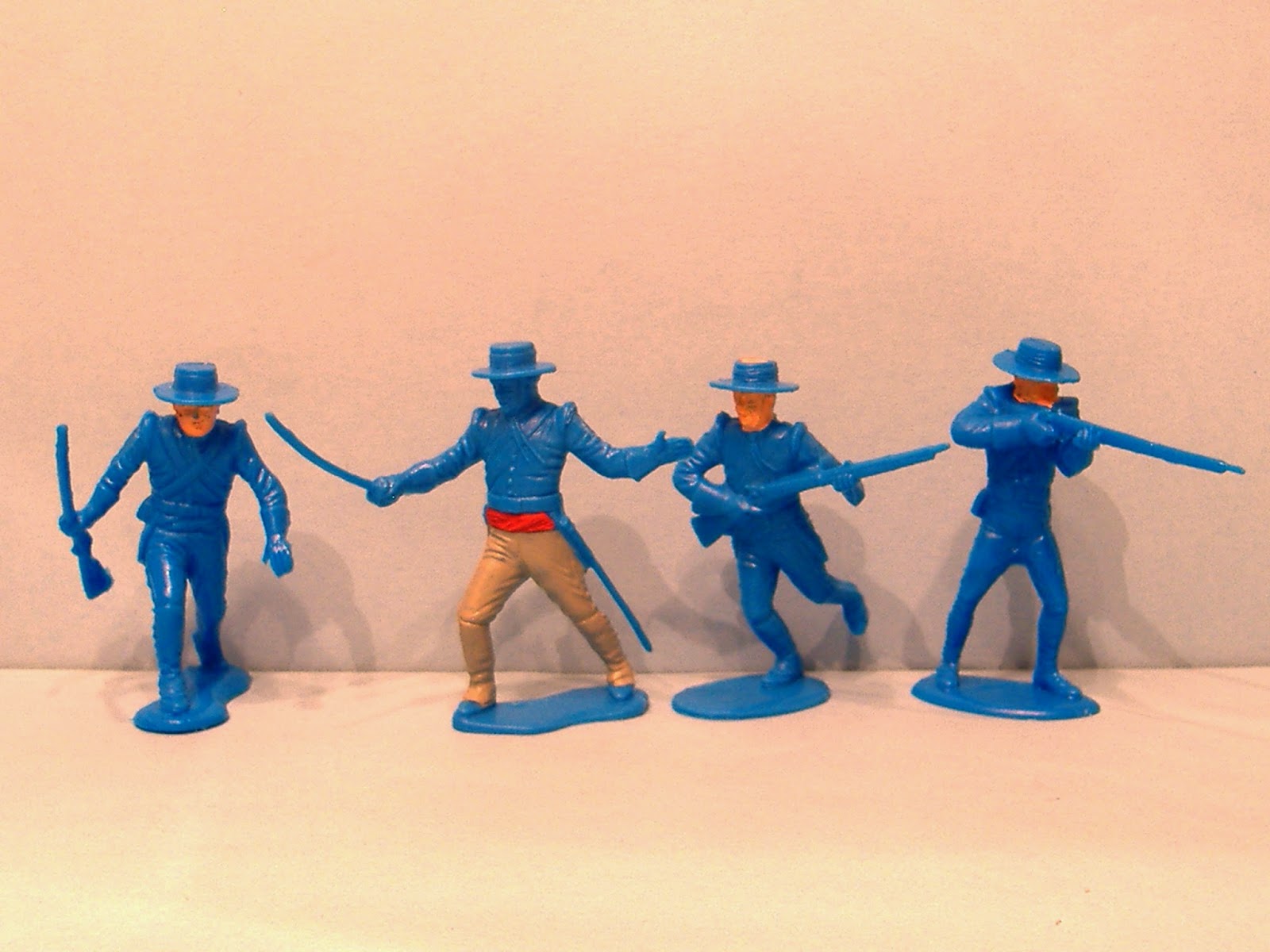 Soldados de Plástico MARX ALAMO, LANCEROS MEXICANOS