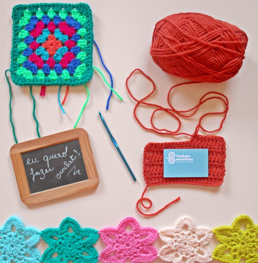Eu quero fazer crochet!