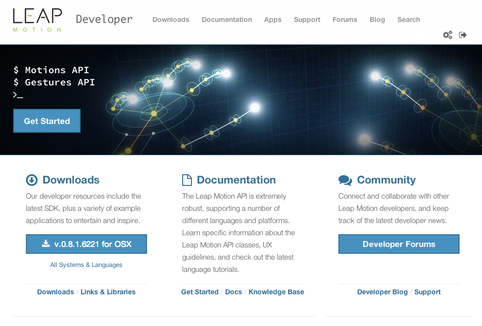 Visual Studio2013でのLeapMotionの開発について …