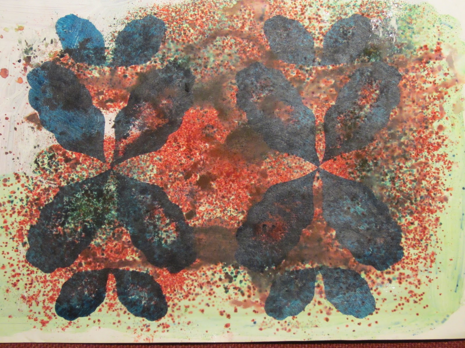 Screen printing with paper templates Living to work Working to live