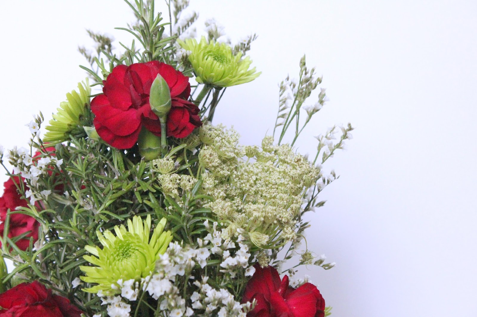 EAT+SLEEP+MAKE A ChristmasY Rosemary Tree Floral Arrangement DIY