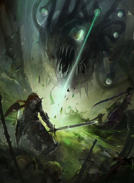 Richard Anderson flaptraps conceptual art illustrations games fantasy science fiction Beholder - Dungeons and Dragons battle Richard Anderson flaptraps conceptual art illustrations games fantasy science fiction Beholder - Dungeons and Dragons battle