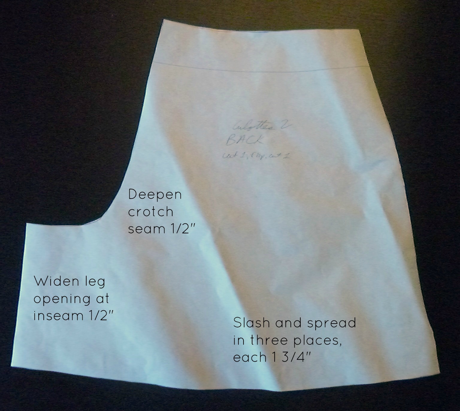 110 Creations DIY Knit Culottes