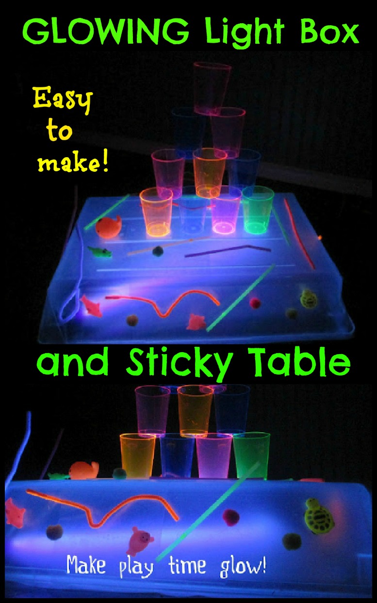 Black Light Sticky Table Growing A Jeweled Rose