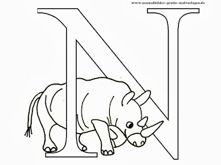 Ausmalbilder Buchstaben mit Pünktchen - Malvorlagen - buchstaben malvorlagen kostenlos