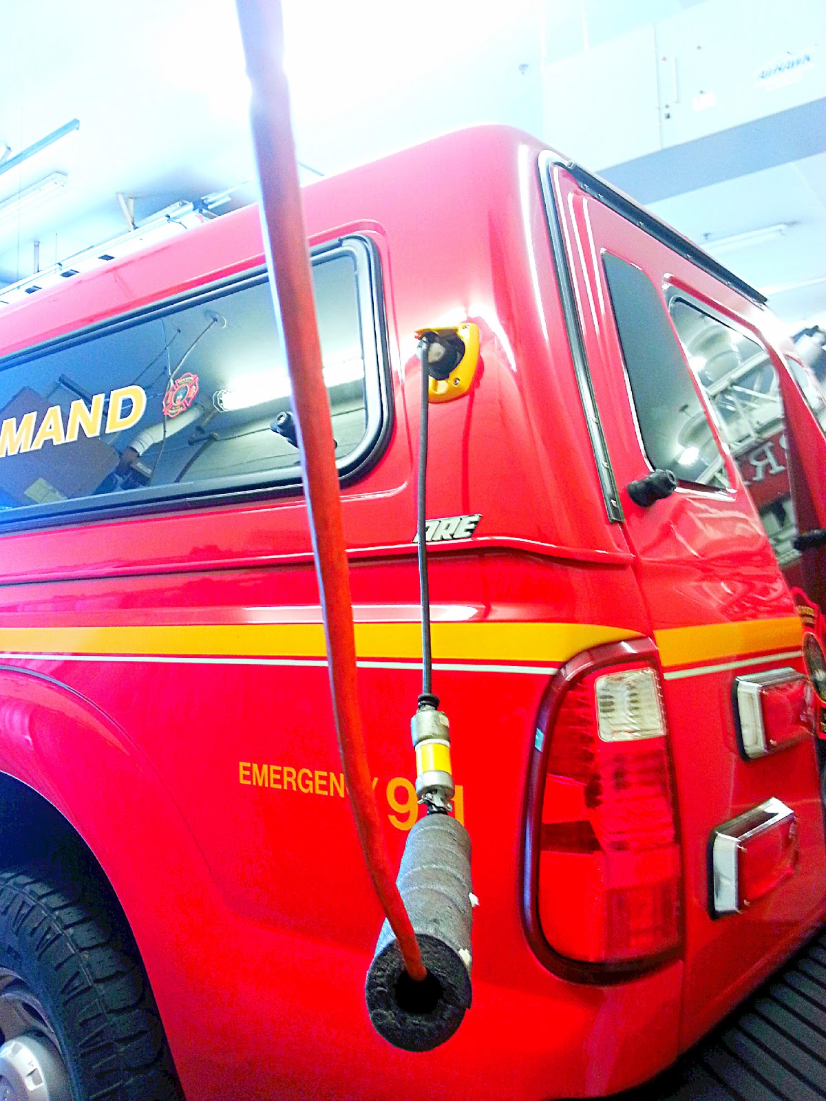 Brentwood Fire and Rescue Station Life Why are the Firetrucks Plugged In?