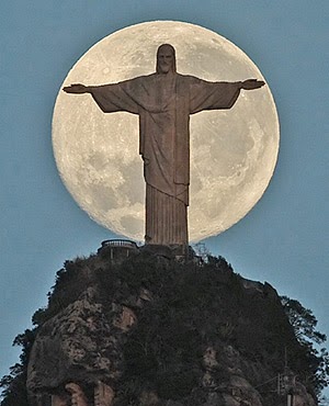 Cristo "Corcovado" en Río de Janeiro, Brasil